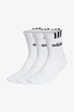 adidas Sport Performance Strumpor 3-stripes Cushioned Crew Socks 3-pack