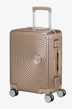 American Tourister Kabinväska Soundbox Aluminium 55 Bronze