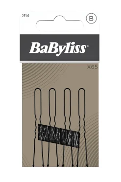 BaByliss Hårnål u-form svart 65st