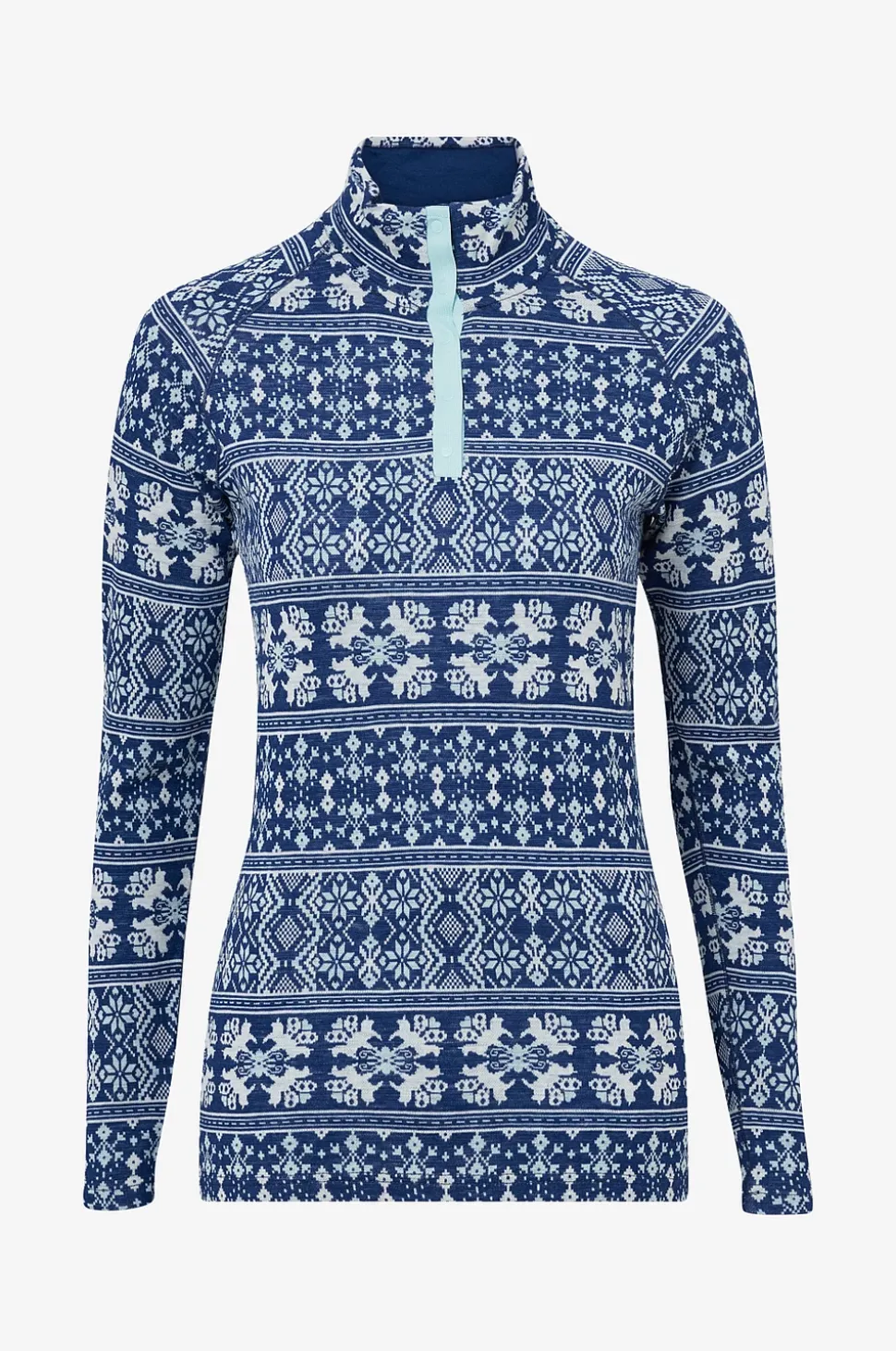 Bagheera Underställströja Merino Dalecarlian Top Polo W