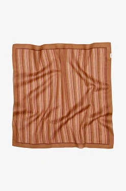 Becksöndergaard Scarf Scallopia Striped Cotta Scarf