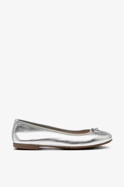 Bianco Ballerinaskor biaMadison Ballerina Metallic Leather