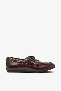 Bianco Loafers biaMarlene Boat Shoe Faux Leather