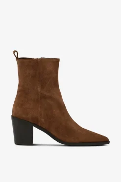 billi bi Boots Tabac babysilk suede