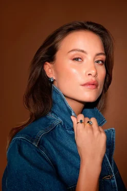 Caroline Svedbom Örhängen Ana Earrings Rhodium