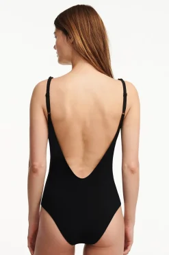 Chantelle Baddräkt Emblem Swimwear Full Brief High Waist