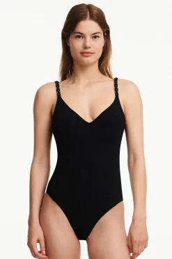 Chantelle Baddräkt Emblem Swimwear Full Brief High Waist