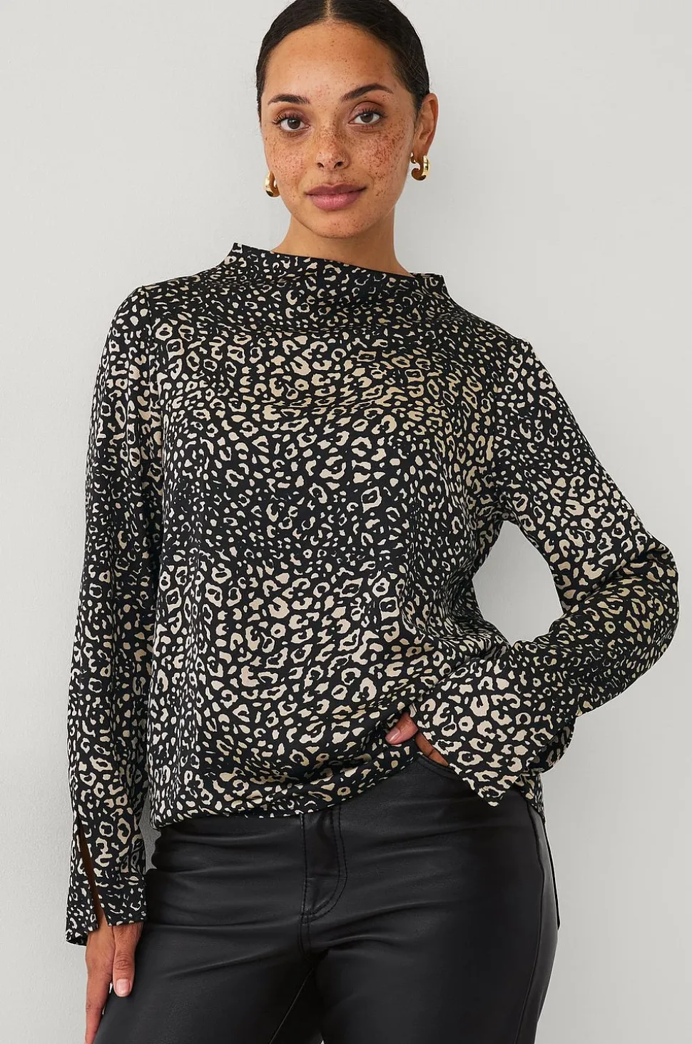 Ellos Collection Blus i satin