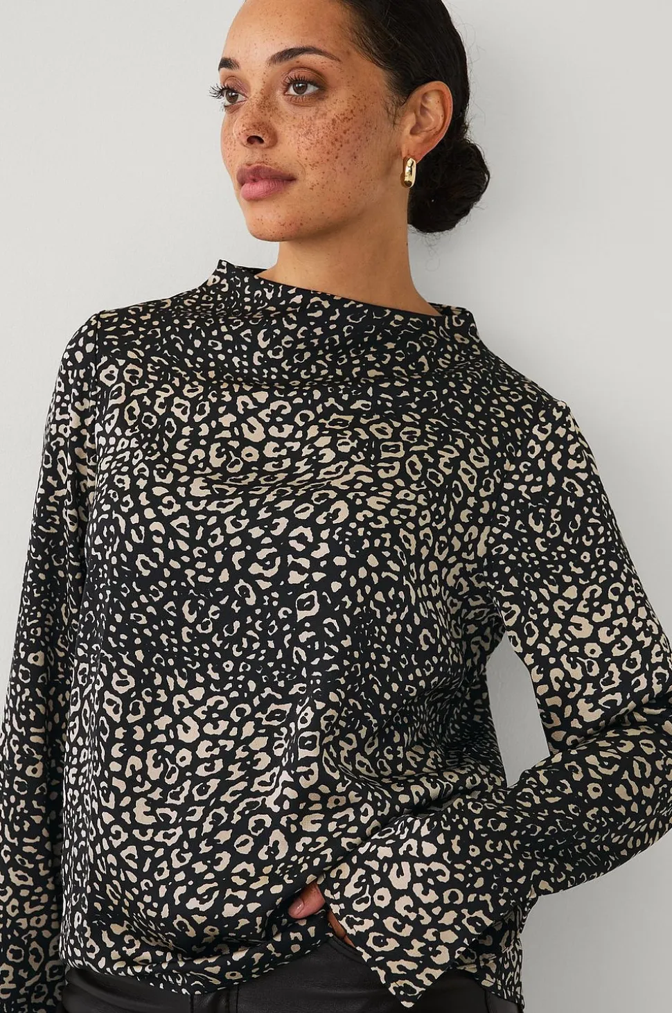 Ellos Collection Blus i satin