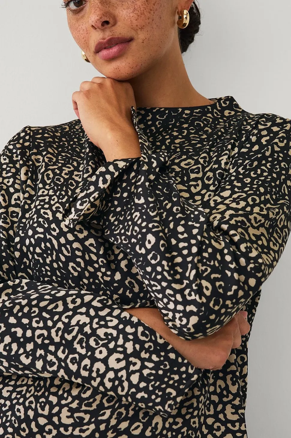 Ellos Collection Blus i satin