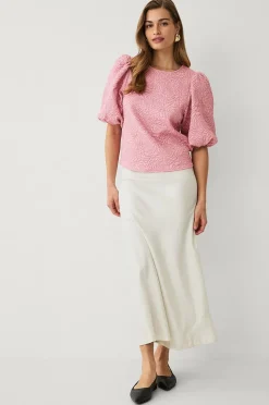 Ellos Collection Blus med ballongärmar