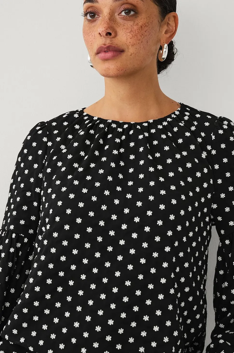 Ellos Collection Blus Med Ballongärm