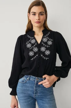 Ellos Collection Blus med broderier