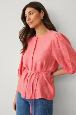 Ellos Collection Blus med knytband