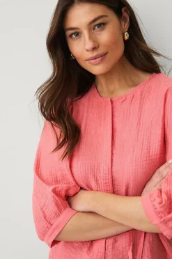 Ellos Collection Blus med knytband