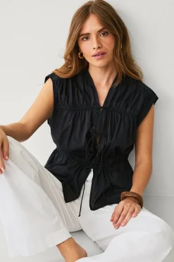 Ellos Collection Blus med knytband