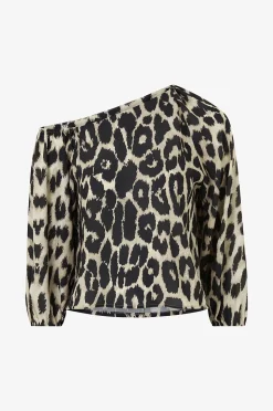 Ellos Collection Blus med nerhasad axel