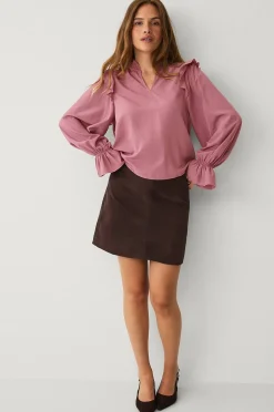 Ellos Collection Blus med volanger