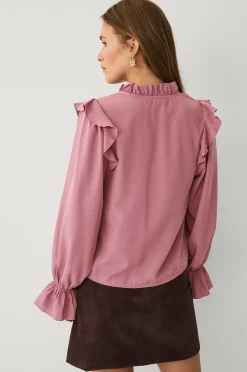 Ellos Collection Blus med volanger