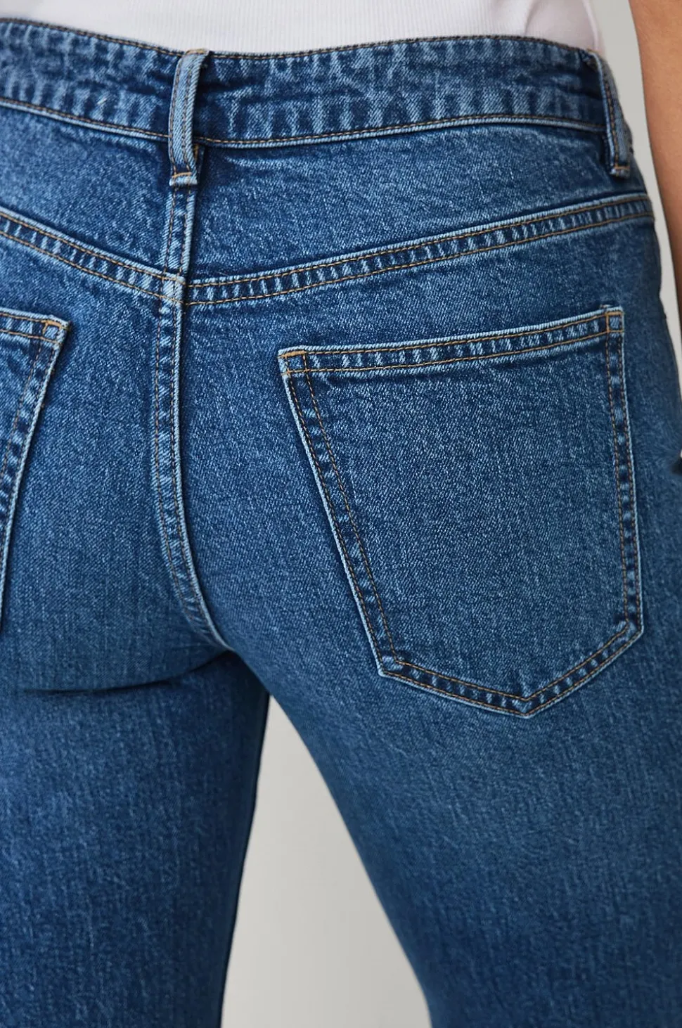 Ellos Collection Bootcut jeans med låg midja