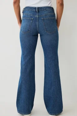 Ellos Collection Bootcut jeans med låg midja