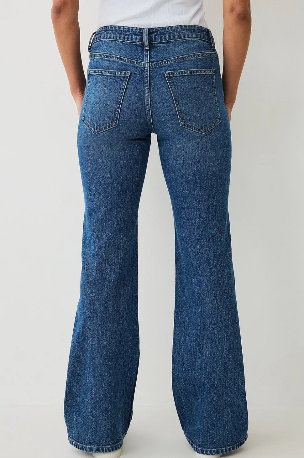 Ellos Collection Bootcut jeans med låg midja