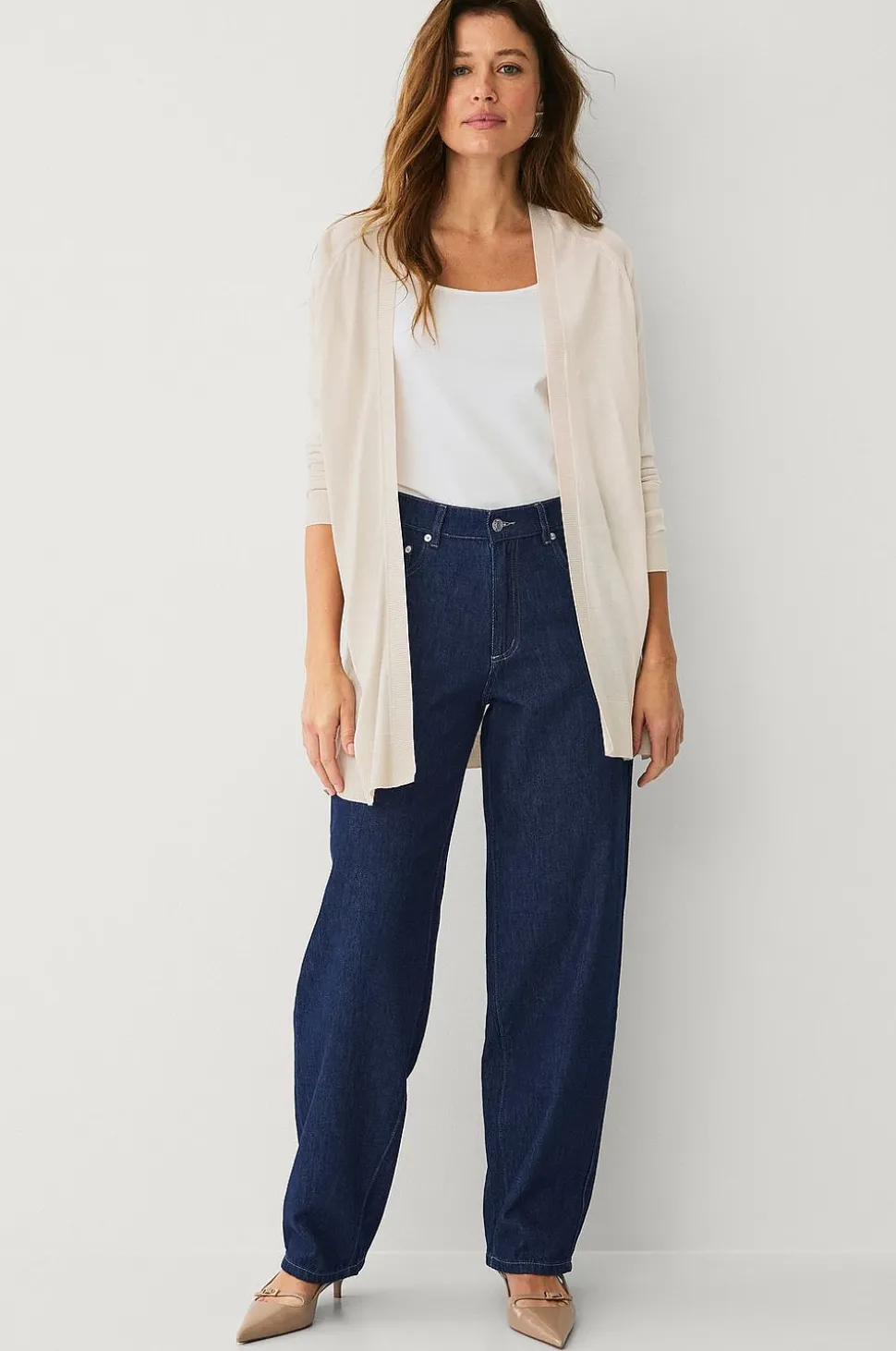 Ellos Collection Finstickad cardigan