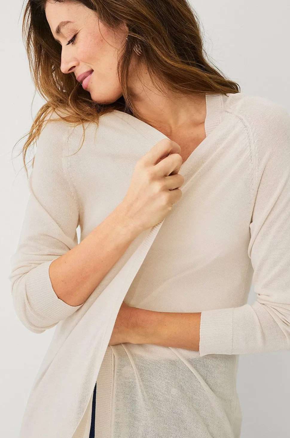 Ellos Collection Finstickad cardigan