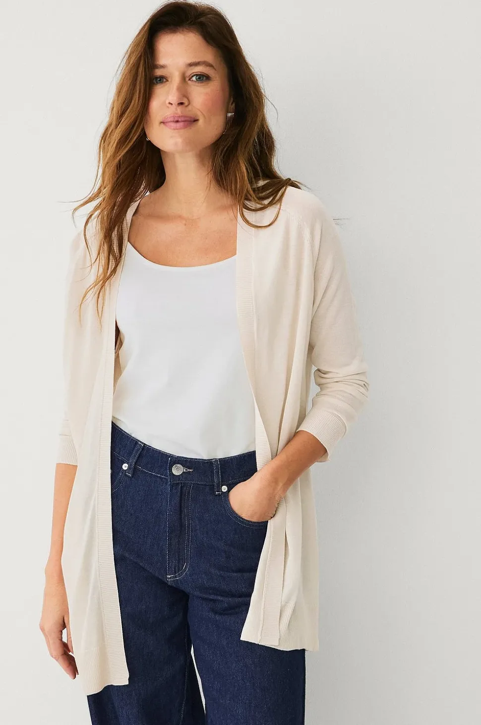 Ellos Collection Finstickad cardigan