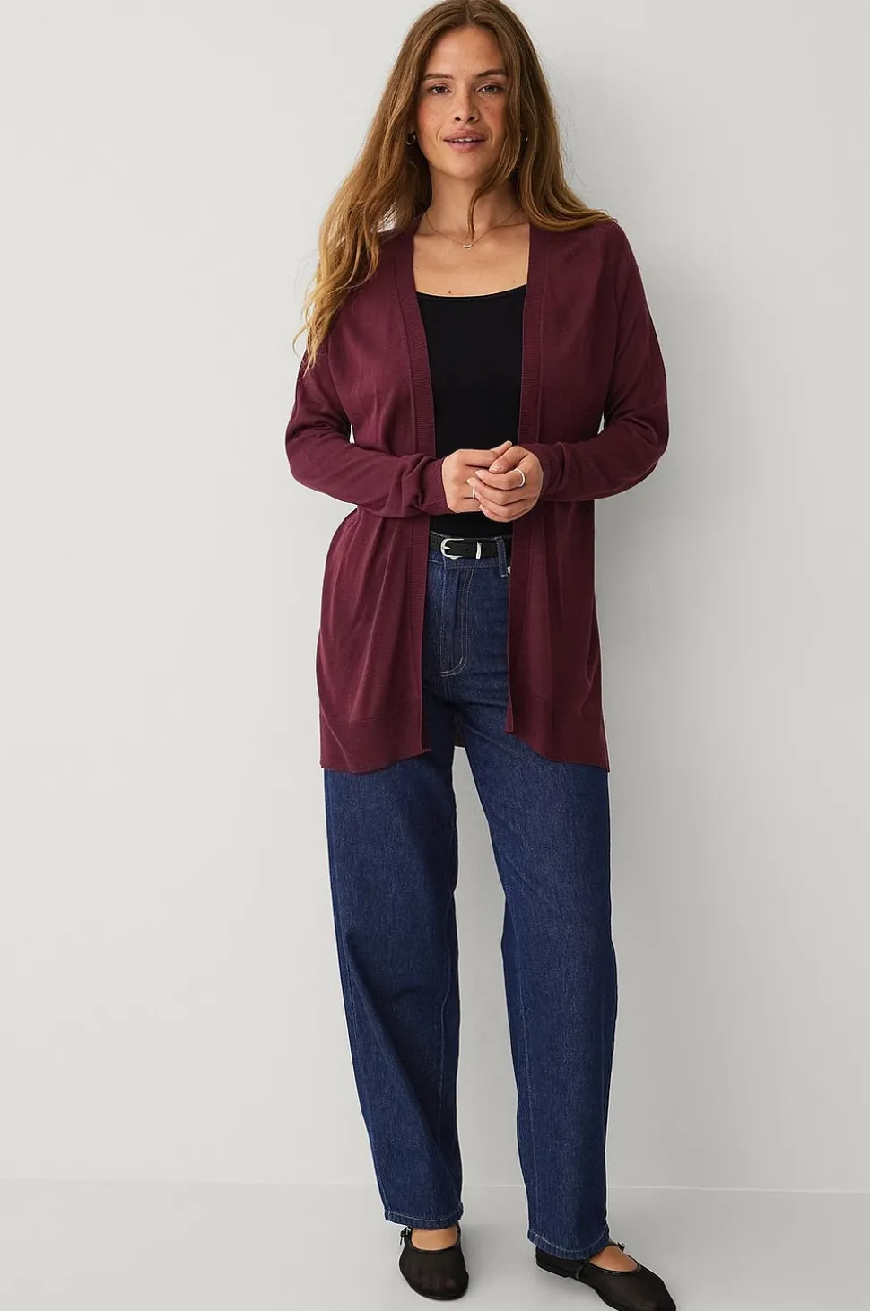 Ellos Collection Finstickad cardigan