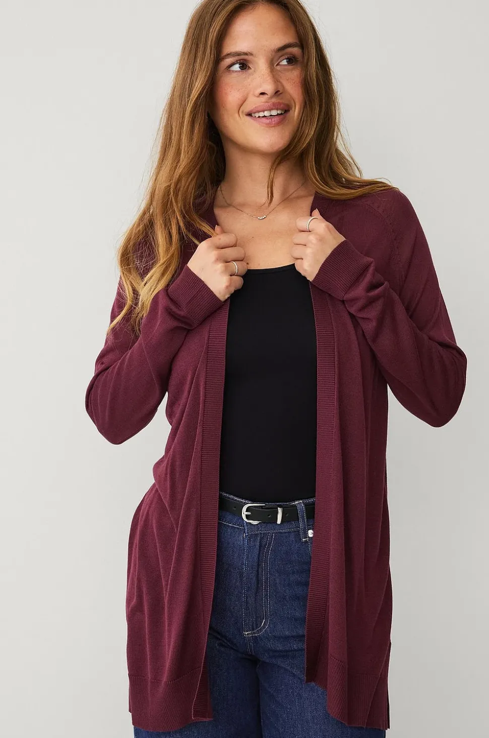 Ellos Collection Finstickad cardigan