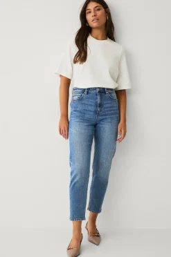 Ellos Collection Mom-jeans med stretch