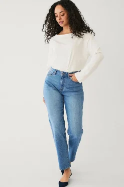 Ellos Collection Mom-jeans med hög midja