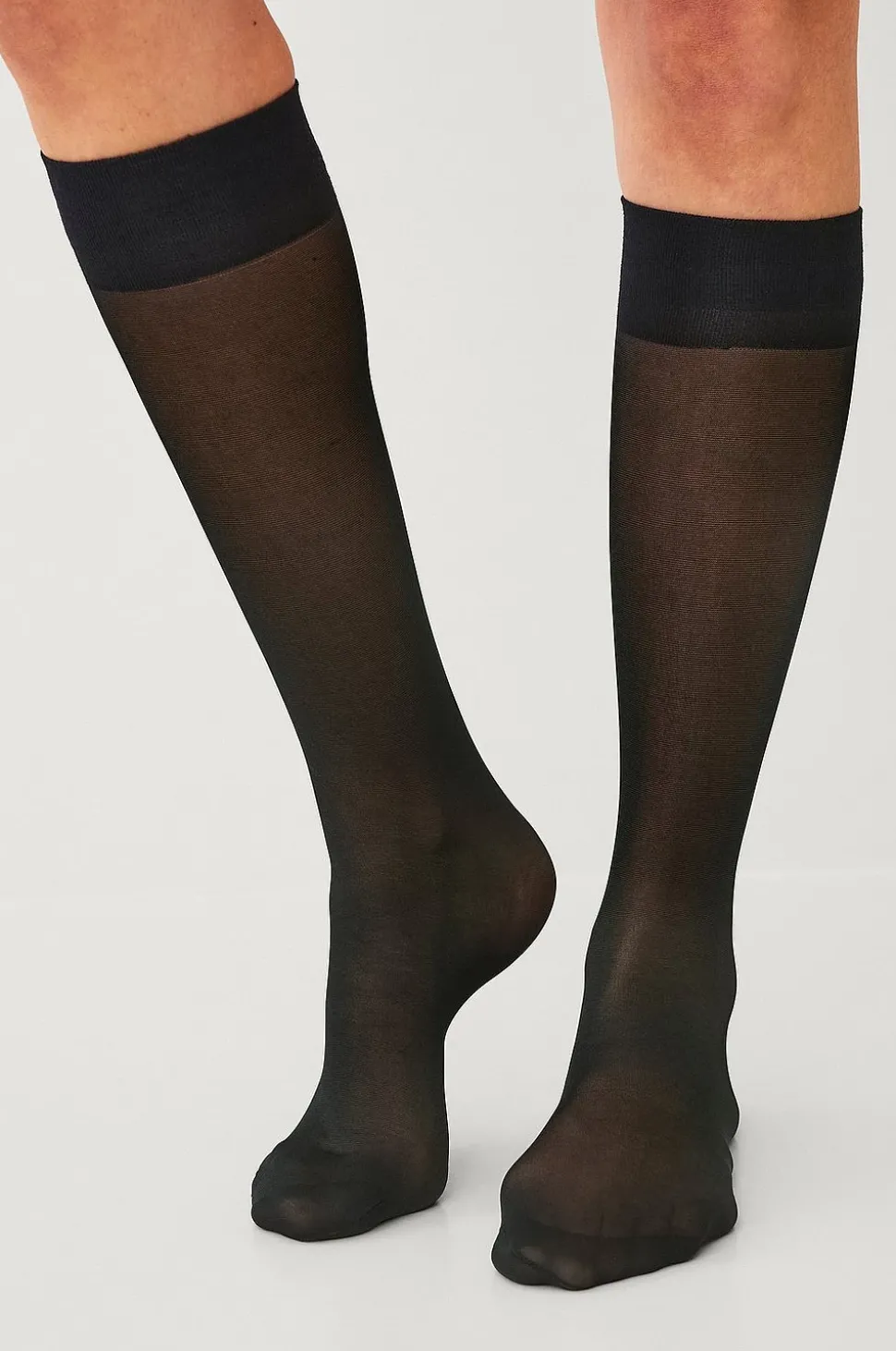 Ellos Collection 2-pack knästrumpa - light support