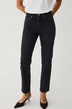 Ellos Collection Raka jeans med hög midja