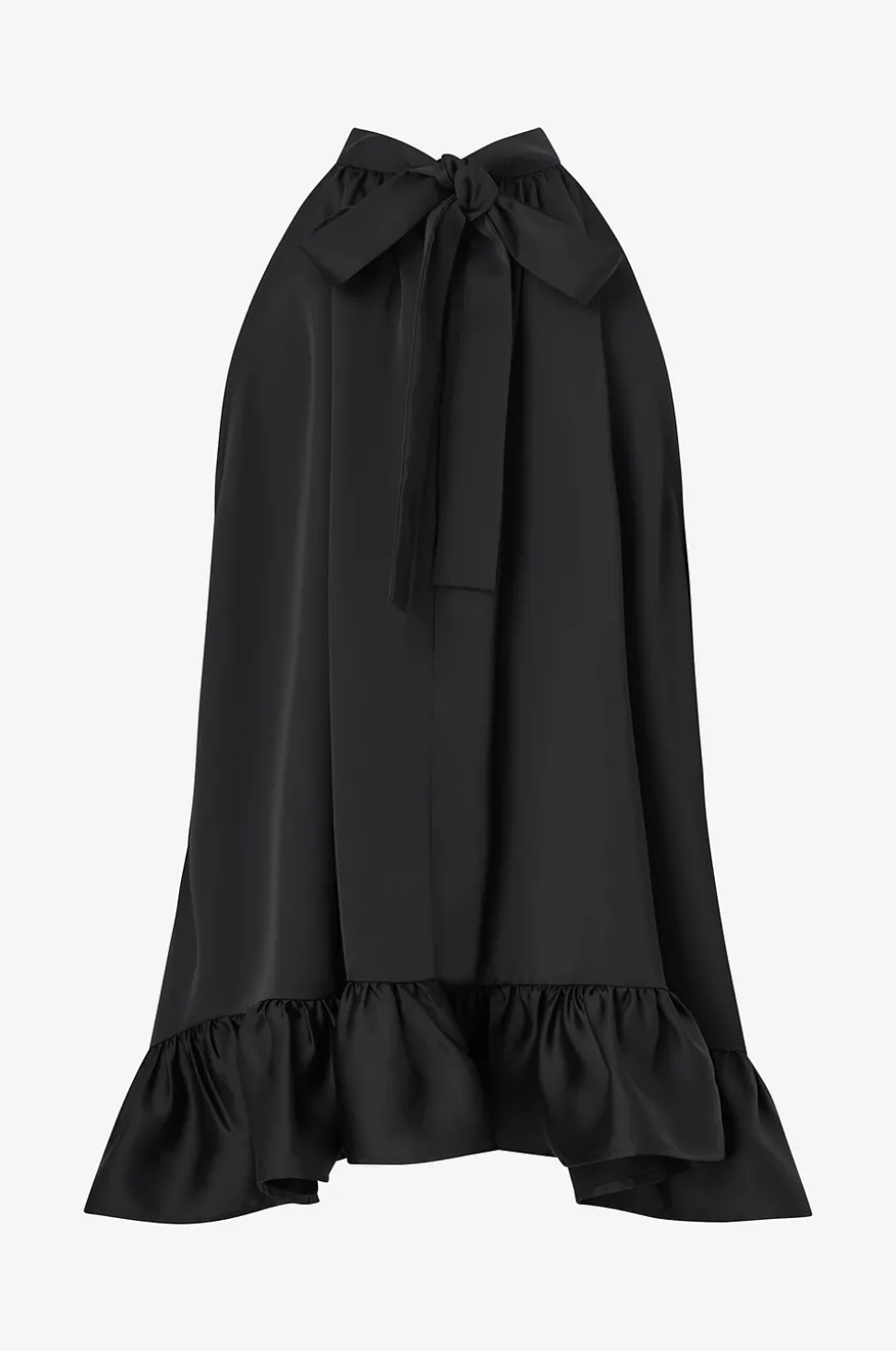 Ellos Collection Ärmlös blus med volang
