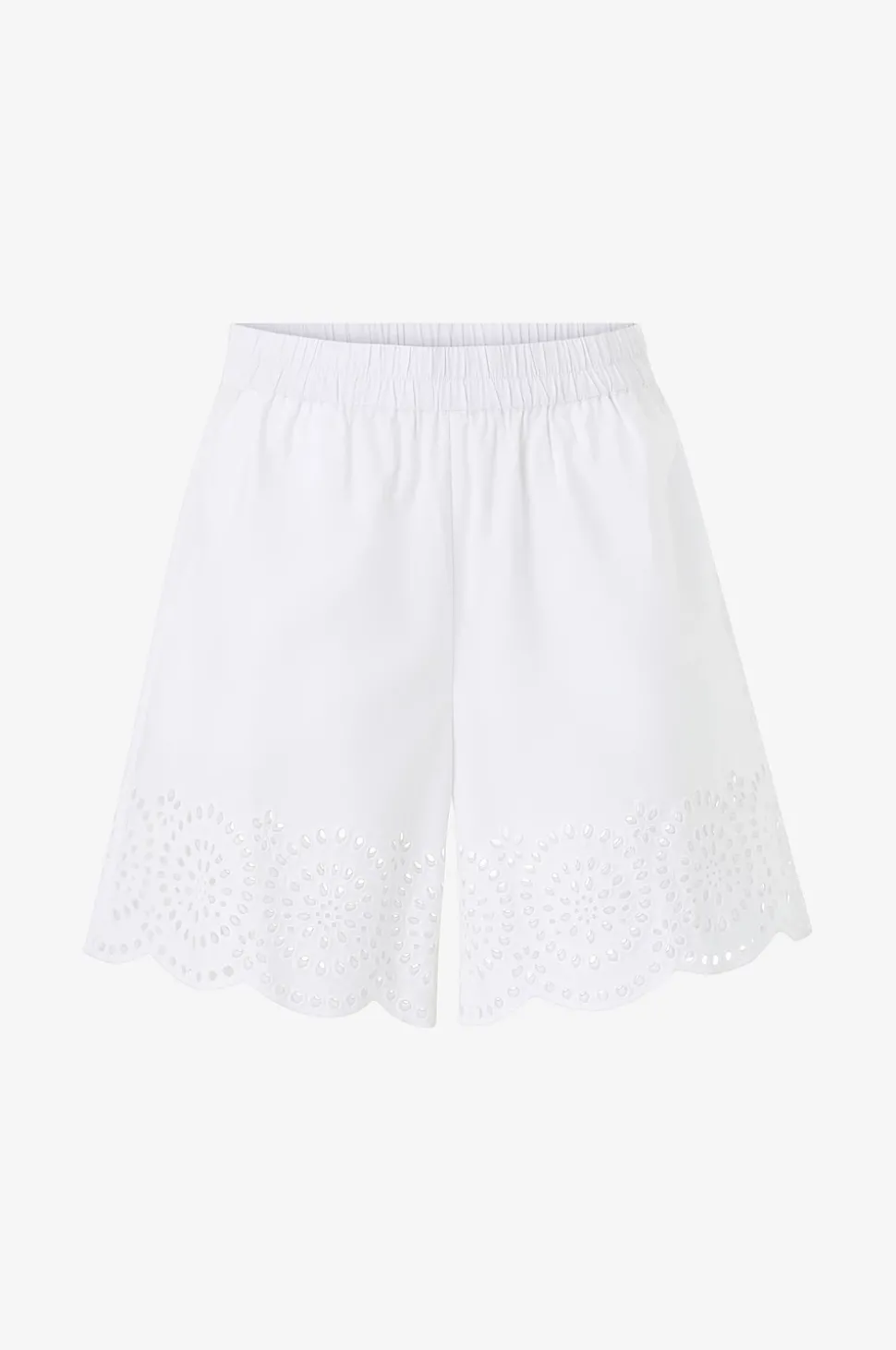 Ellos Collection Shorts med broderie anglaise