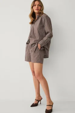 Ellos Collection Shorts med hög midja