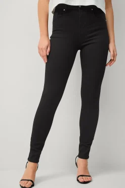 Ellos Collection Smala stretchjeans med hög midja