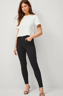 Ellos Collection Smala stretchjeans med hög midja
