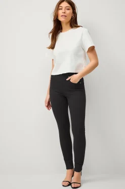 Ellos Collection Smala stretchjeans med hög midja