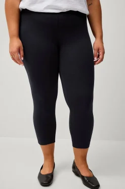 Ellos Plus collection Leggings med hög midja och 3/4-längd