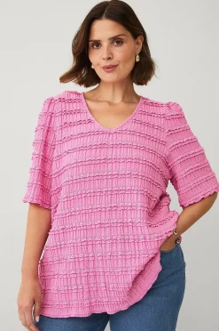 Ellos Plus collection Topp med spetsdetaljer