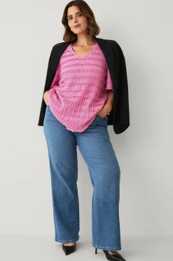 Ellos Plus collection Topp med spetsdetaljer