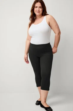 Ellos Plus collection Treggings med hög midja och 3/4-längd