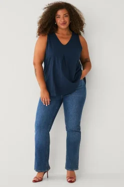 Ellos Plus collection Tunika med v-hals