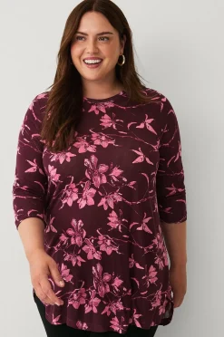Ellos Plus collection Tunika med a-linjeform