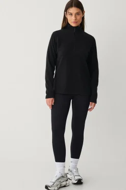 Áhkká Fleecetröja Fleece Basic Half Zip W