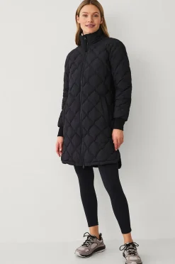Áhkká Jacka Quilted Long Padded Jacket
