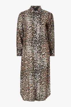KAANDA Beach life Strandklänning Cheetah Shirt Dress